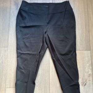 TALBOTS WOMENS ZIPPER ACCENT FULL LENGTH PULL ON PANTS